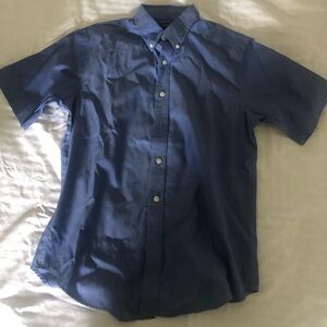 Back-to-school Boys Lands End Short Sleeve Shirt